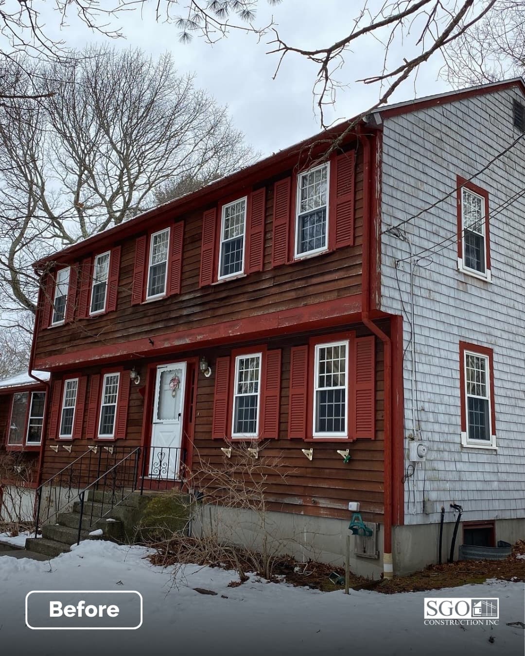 Siding Remodeling - Before